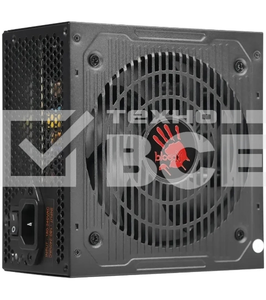 Блок питания Bloody BD-PS650B, 650Вт, 80 PLUS Bronze, 120мм, черный