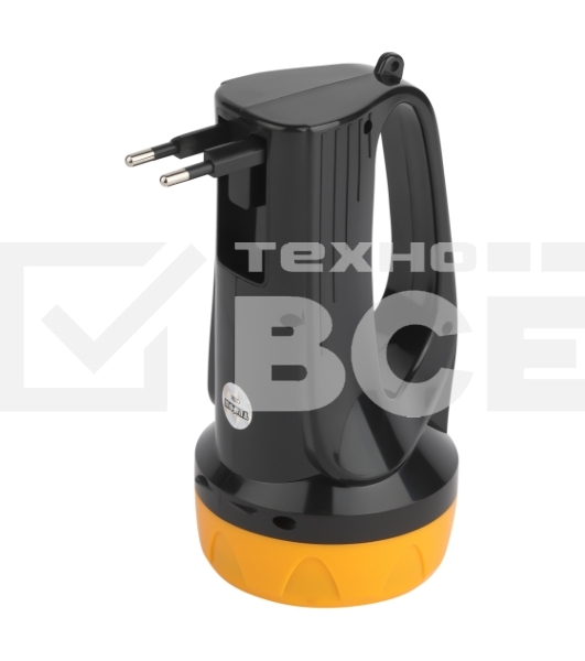 Фонарь светодиодный Трофи TSP10 кемпинговый походный ударопрочный, 2 режима, 15 LED, вилка для подзарядки