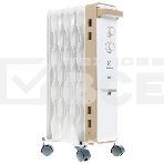 Масляный обогреватель Electrolux EOH/M-9157, белый, 1500 Вт, 20 м2, термостат, фото 1