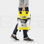 Строительный пылесос Karcher WD 4 S V-20/5/22 (1.628-260.0) желтый, 240/1000 Вт, уборка сухая/сбор воды, пылесборник мешок/контейнер, 20 л, фото7