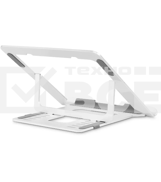 Подставка для ноутбука Buro BU-LS120 238x17x215мм 450г алюминий серебристый