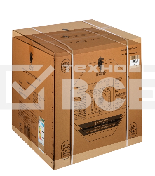 Духовой шкаф встраиваемый электрический LEONORD LEO-60004S (109594)