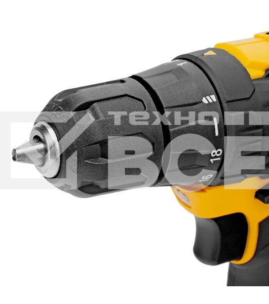 Дрель-шуруповерт Denzel CDQ-12, Аккумуляторная, 12В, 2 АКБ, Кейс