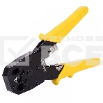 Обжимные клещи Deli DL2468 4P,6P,8P Размер: 200 мм. Спецификация обжима: 4P, 6P, 8P. Холоднокатаный стальной лист с черной отделкой ручка из ПВХ. Многофункциональность: резка проволоки, зачистка., фото 1