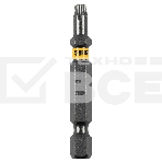 Набор бит Denzel TORX 20х50, сталь S2, шестигранный профиль, 10 шт., фото3