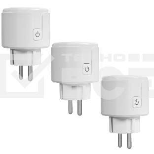 Комплект три умные съемные розетки HOMMYN 3RKNZ02