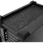 Компьютерный корпус без блока питания Case HSPD M211, Mesh Mini-tower, Black, TG, 0.7 SPCC, no fans,mATX, mITX, 175/330/150мм, 2x2.5', 1x3.5', 4xPCI, 2xUSB-A 3.0, ARGb strip, 336x211x350мм, фото3