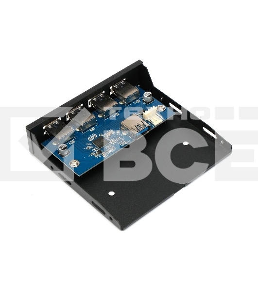 Планка USB 3.0 на переднюю панель 3.5' Gembird, FP3.5-USB3-4A, 4xUSB-A 3.0