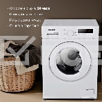 Стиральная машина Hyundai WME6004 класс: A+++ загр.фронтальная макс.:6кг белый инвертор, фото12