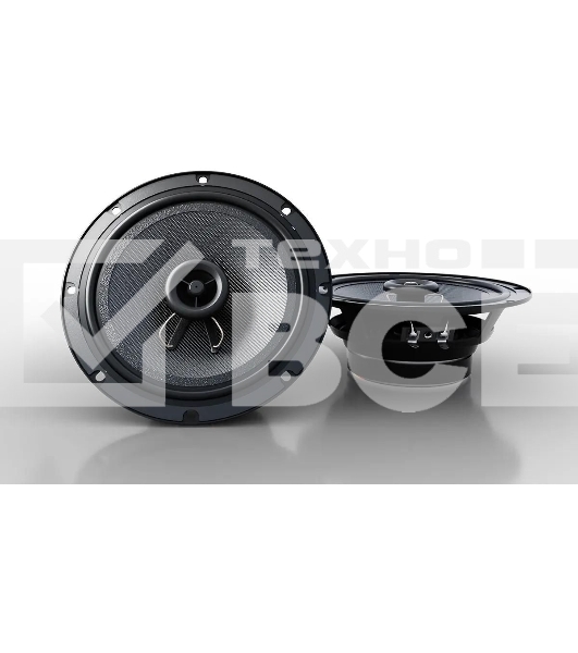 Колонки автомобильные Prology PX-165 150Вт 90дБ 4Ом 16см (6.5дюйм) (ком.:2кол.) коаксиальные двухполосные