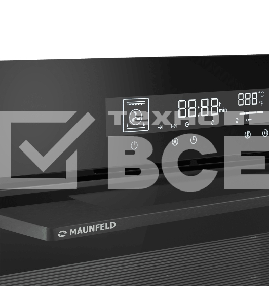 Шкаф духовой электрический MAUNFELD AEOD76106B