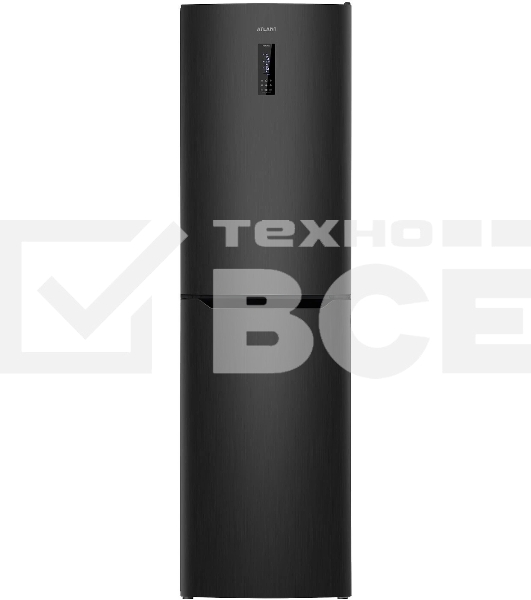 Холодильник Atlant ХМ-4625-159 NW черный двухкамерный 211/125л морозилка снизу, No Frost