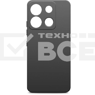 Чехол (клип-кейс) BoraSCO для Infinix Smart 7 Plus черный