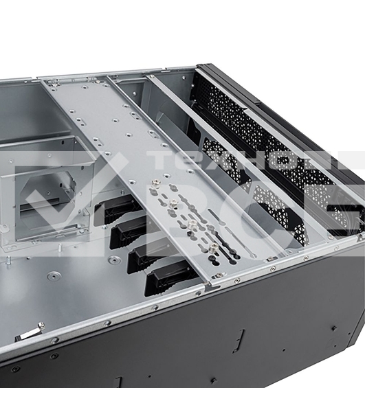 Компьютерный корпус Silverstone G59RM5200000020 5U rackmount server chassis with dual 360mm liquid cooling compatibility SST-RM52