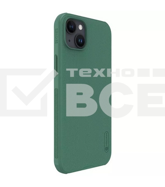 Чехол Super Frosted Shield Pro, темно-зеленый, (AP IP15 Plus)