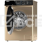 Стиральная машина HIBERG i-DDQ9 - 812 G золотистый, загр. фронтальная макс.: 8 кг 1200 об/мин класс: А+++, фото3