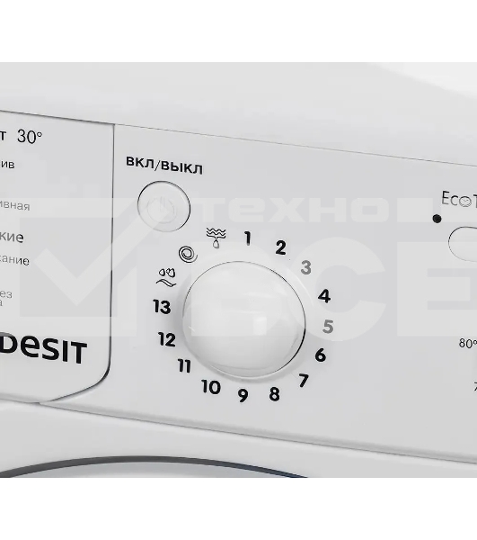 Стиральная машина Indesit IWSC 6105 белый, загрузка фронтальная 6 кг, 1000 об/мин., класс: А