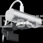 Веб-камера Logitech Brio MX 4K 3840x2160, 30 кадр/с, USB Type-C, микрофон (2 шт, шумоподавление), автоматическая фокусировка, автоосвещение, HDR, шторка приватности, универсальное крепление, светло-серый, фото4
