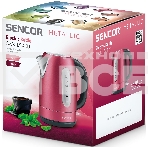 Чайник электрический Sencor SWK 1774RD 1,7 л, 2150 Вт, красный, фото2