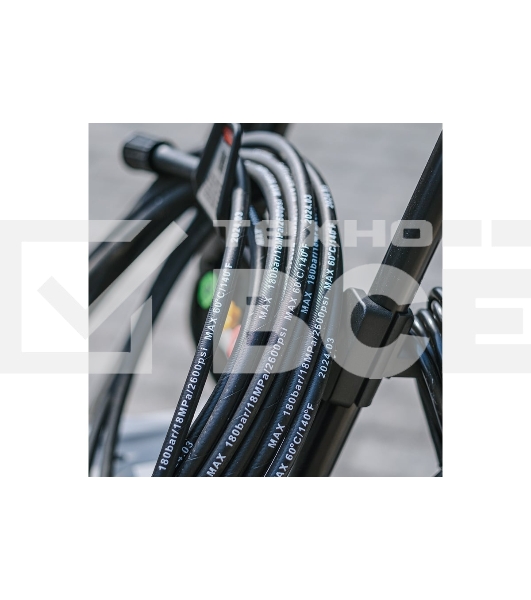 Мойка высокого давления Bort KEX-2800 2500 Вт, максимальное давление 125 бар, рабочее давление 105 бар, 12 л/мин, 23 кг, набор аксессуаров 10шт
