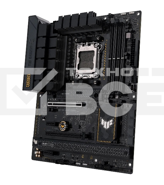 Материнская плата ASUS TUF GAMING B650-PLUS WIFI, AM5, AMD B650, 4xDDR5, 4xSATA, 3xM.2, 1xPCI-E 4.0 x16, 1xPCI-E 4.0 x4, 2xPCI-E x1, 1xHDMI, 1xDP, 1x 2.5Gb LAN, 2xUSB-A 3.2 Gen 2, 4xUSB-A 2.0, 1xUSB-C 3.2 Gen 2, 5x3.5 мм, 7.1, ATX
