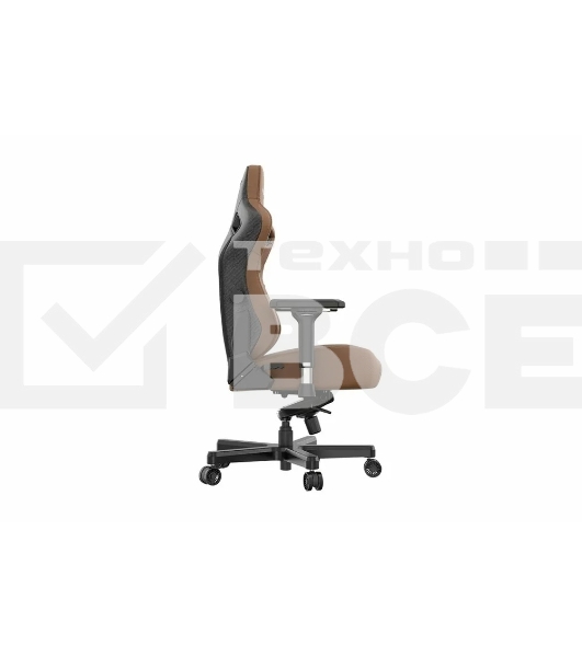 Кресло игровое Anda Seat Kaiser 3, цвет коричневый, размер L (120кг), материал ПВХ (модель AD12)