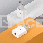 Сетевое зарядное устройство HOCO C80A Rapido 1xUSB + 1xUSB-C, 3.1A, 20W, белый, фото12