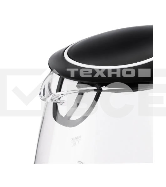 Чайник электрический Vitek VT-7027 BK/W (стекло)