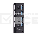 USB-хаб Smartbuy (SBHA-7304-B) USB 3.0 хаб + выкл., 4 порта, черный, фото 1