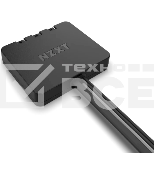 Вентилятор для корпуса Case Cooler NZXT F140 RGb Core Twin Pack (140x140x25мм, 4-pin PWM, RGb, 89.48CFM, 32.5dBA, 1800RPM, черный, 2pcs)