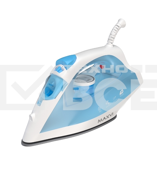 Утюг Maxvi SI1801 белый/голубой