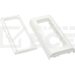 Рамка 3-м 6мод. Brava (PDA-3BN80) ДКС 10643, фото 1