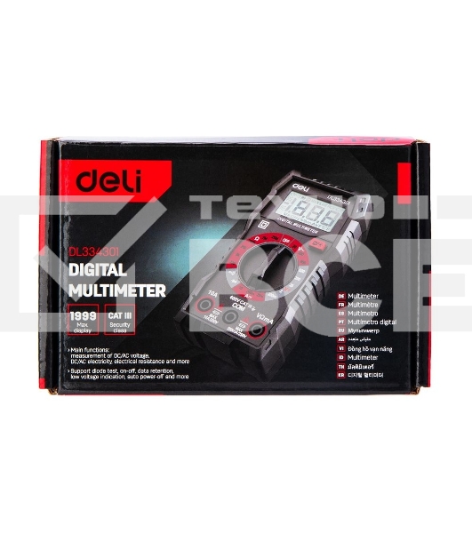 Цифровой мультиметр Deli DL334301