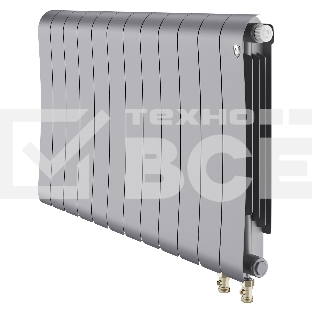 Радиатор Royal Thermo Infinity 500 Silver Satin VR80 - 12 секц.