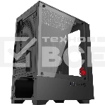 Компьютерный корпус Bloody CC-123 черный без БП mATX 8x120мм 2xUSB2.0 1xUSB3.0 audio bott PSU, фото4