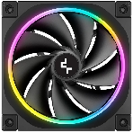 Вентилятор для корпуса Deepcool FL12R Reverse ARGb 120х120x25 черный 4-pin 33.9дБ (R-FL12R-BKAPN1-G), фото 1