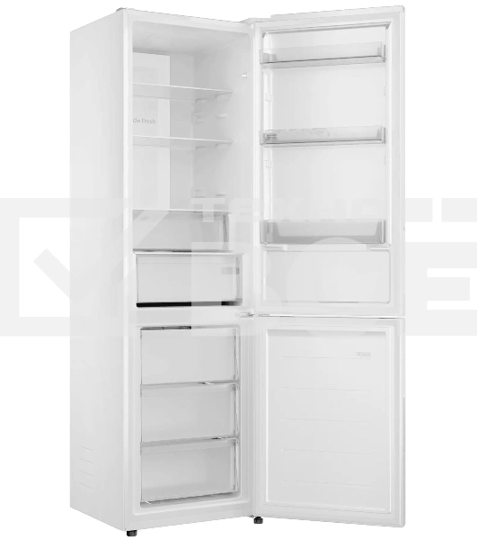 Холодильник Candy CFN6200WDC белый двухкамерный 227/91л морозилка снизу, No Frost