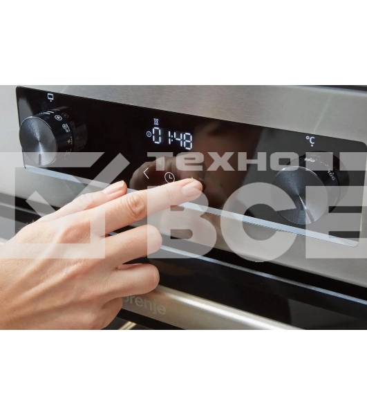 Плита электрическая Gorenje GEC5C61WG белый, конфорок 4 электрических, духовка 70 л, 50 см x 85 см x 59.4 см (без крышки)