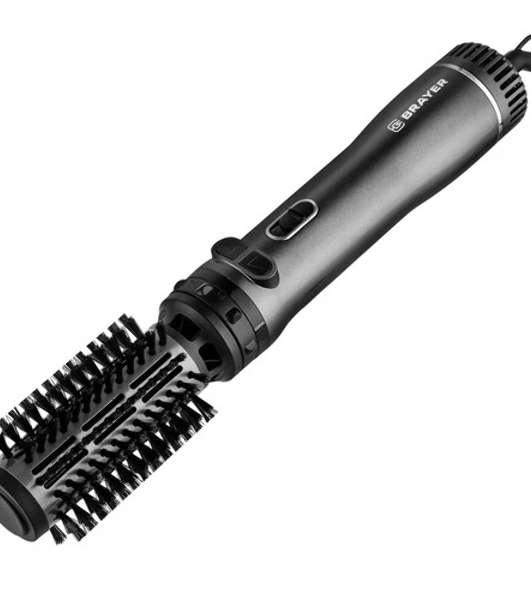 Фен-щетка Brayer BR3137 черный, 1000 Вт, 38/50 мм