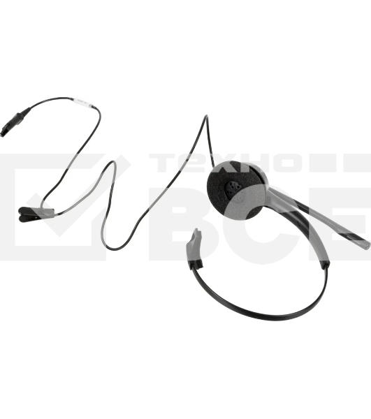 Гарнитура Plantronics EncorePro EP310 QD чёрный, проводная
