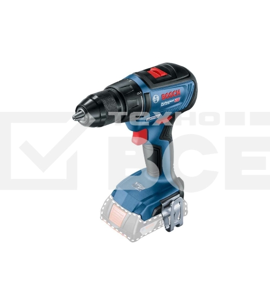 Дрель-шуруповерт Bosch GSR 18V-50, Аккумуляторная, 18В, Без АКБ