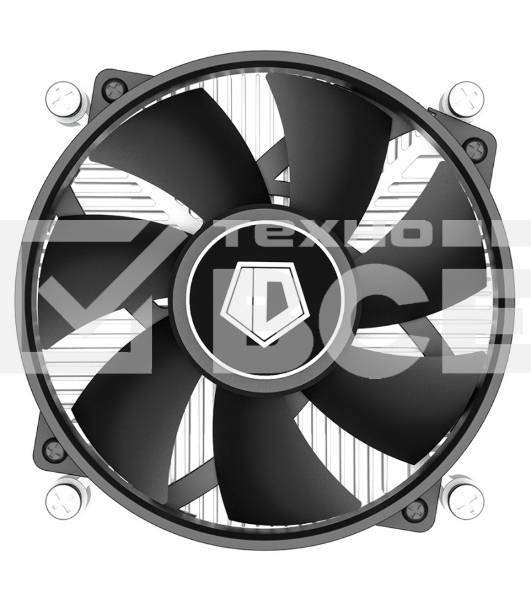 Кулер ID-COOLING DK-17 PWM серебристый/черный 92мм алюминий 2200rpm 26db 4-pin 65W 42мм