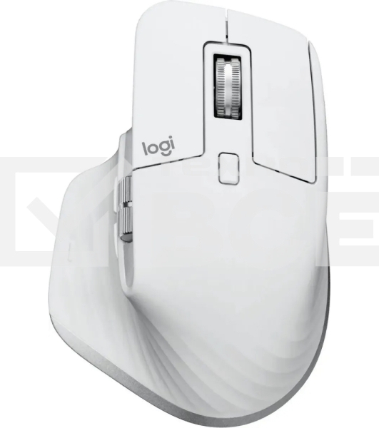 Мышь беспроводная Logitech MX Master 3s светло-серый, 8000 dpi, радиоканал, Bluetooth, USB, кнопки - 7