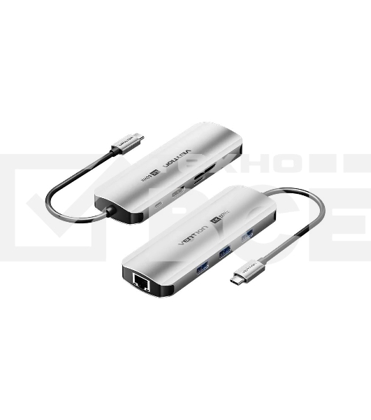 Мультифункциональный хаб Vention USB Type C 8 в 1