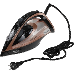 Утюг Tefal FV9845E0 черный/бежевый, 3200 Вт, 60 г/мин, 260 г/мин, 350 мл
