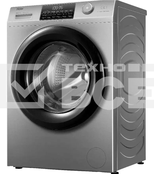 Стиральная машина Haier HW90-BP14959S серебристый, загрузка фронтальная 9 кг, 1400 об/мин, класс: A+++