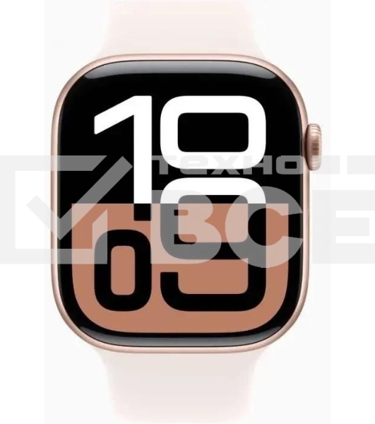 Смарт-часы Apple Watch S10 46mm  Aluminium Case/LB SB S/M  A2999 195949572456 розовое золото