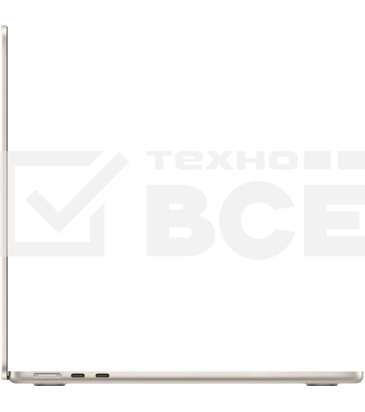 Ноутбук Apple Macbook Air 13 M3/8C CPU/10C GPU/16GB/512GB/KB-US/Ru/Starlight (MXCU3)