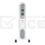 Масляный обогреватель Royal Clima ROR-P9-2000M (9 секций) белый, 2000 Вт, 25 м2, термостат, фото2