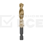 Сверло-метчик Denzel М10 х 1,5 мм, Р6М5, фото 1